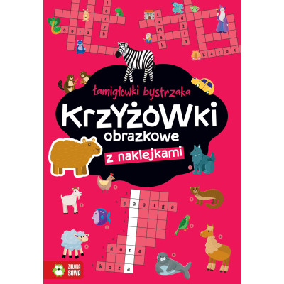 Krzyżówki obrazkowe. Łamigłówki bystrzaka | Polska Półka