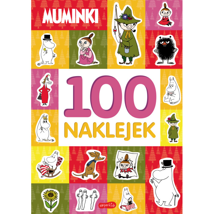Muminki. 100 naklejek | Polska Półka
