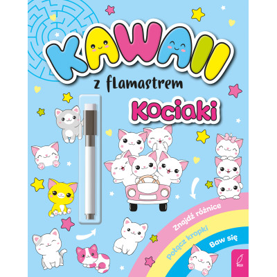 Kawaii z flamastrem. Kociaki | Polska Półka