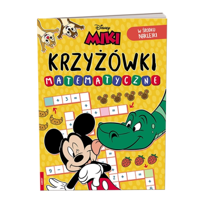 Disney Miki Krzyżówki matematyczne KRZ-9102 | Polska Półka