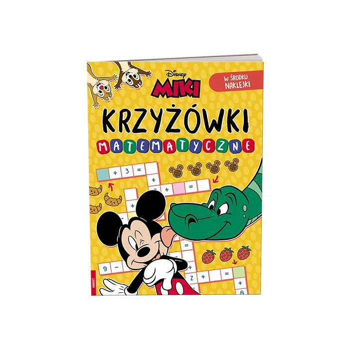 Disney Miki Krzyżówki matematyczne KRZ-9102 | Polska Półka