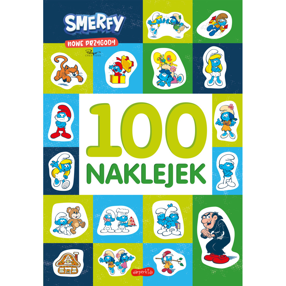 Smerfy. Nowe przygody. 100 naklejek | Polska Półka