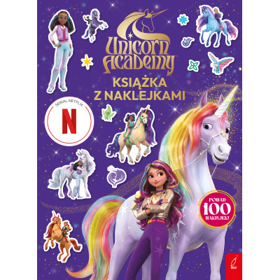 Unicorn Academy. Książka z naklejkami | Polska Półka