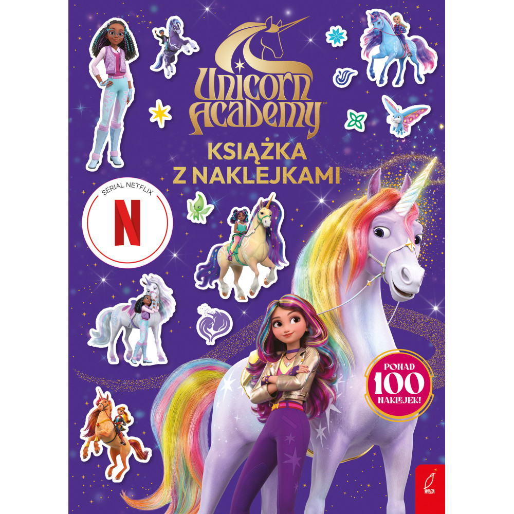 Unicorn Academy. Książka z naklejkami | Polska Półka