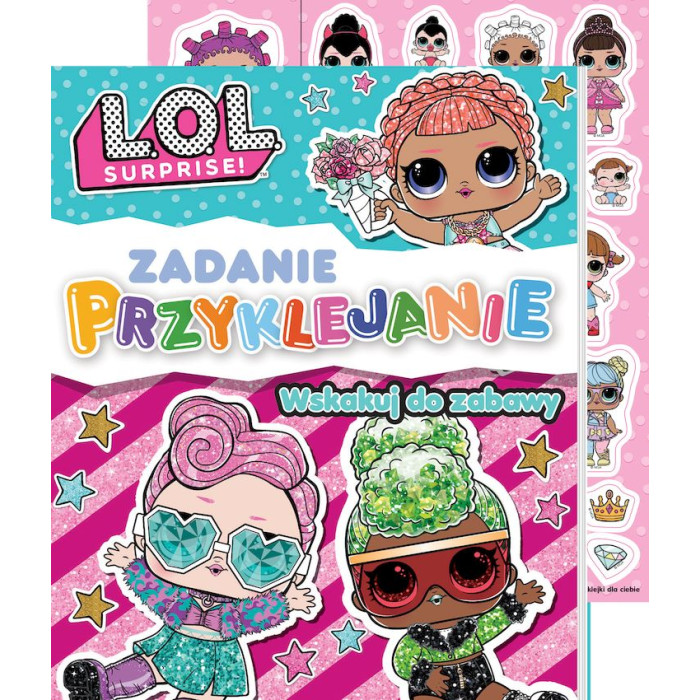 Wskakuj do zabawy L.O.L. Surprise! Zadanie Przyklejanie | Polska Półka