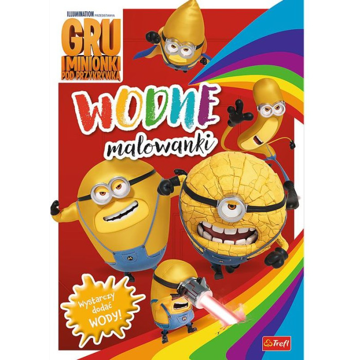 Minionki. Wodne malowanki | Polska Półka