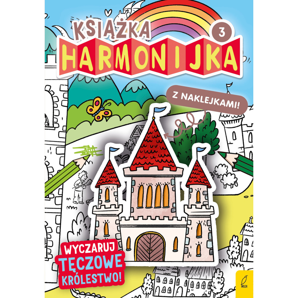 Wyczaruj tęczowe królestwo 3. Książka harmonijka | Polska Półka
