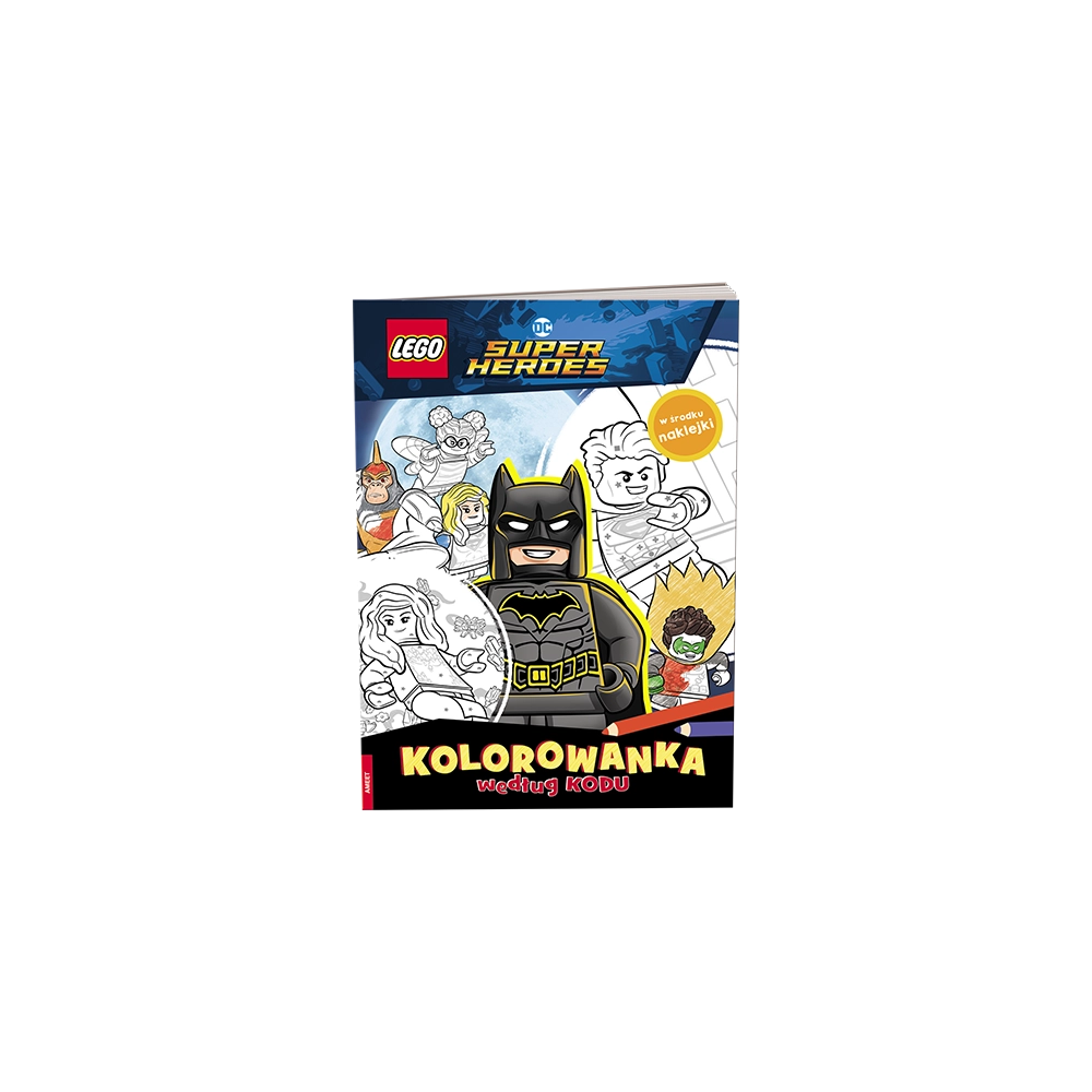LEGO DC Comics Kolorowanka według kodu KKO-6450 | Polska Półka