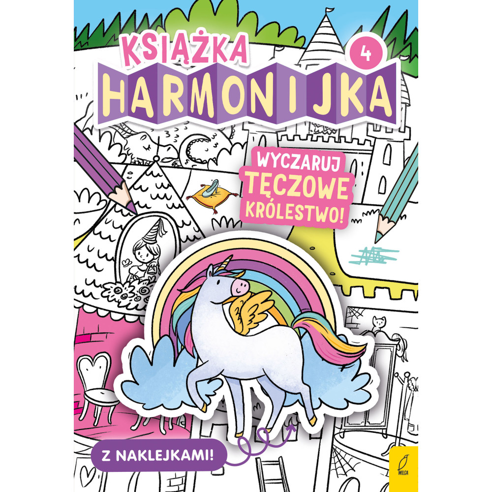 Wyczaruj tęczowe królestwo 4. Książka harmonijka | Polska Półka