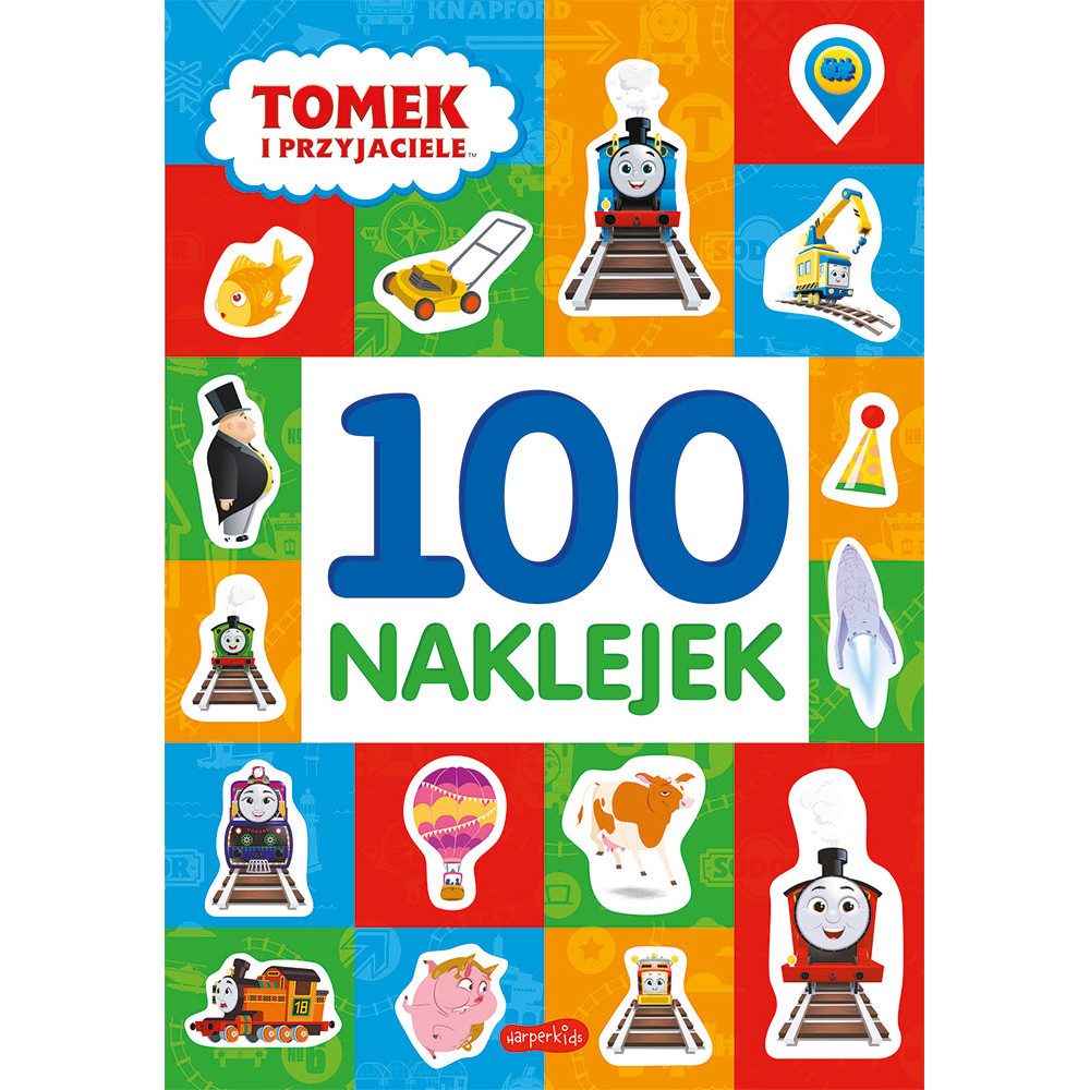 Tomek i przyjaciele. 100 naklejek. Nowa edycja | Polska Półka