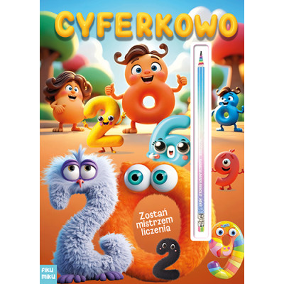 Cyferkowo z tęczowym ołówkiem | Polska Półka