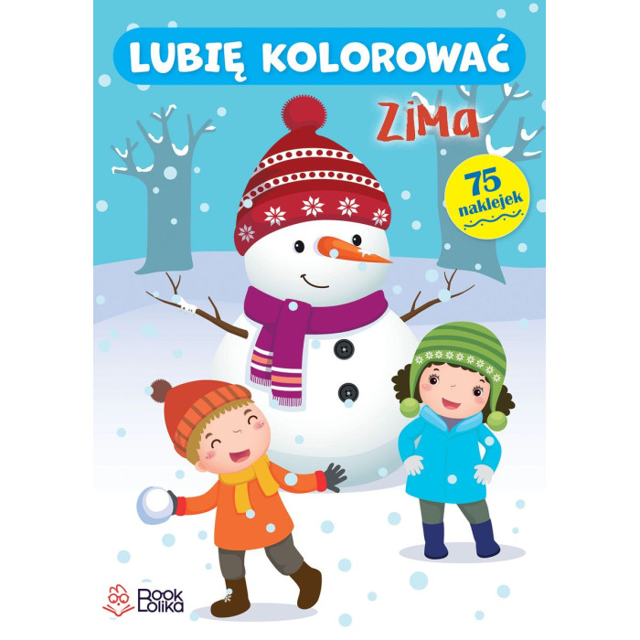 Zima. Lubię kolorować | Polska Półka
