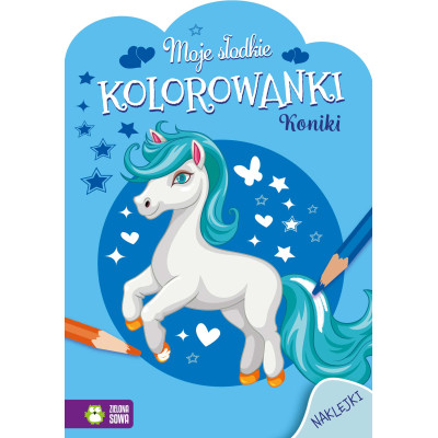 Koniki. Moje słodkie kolorowanki | Polska Półka