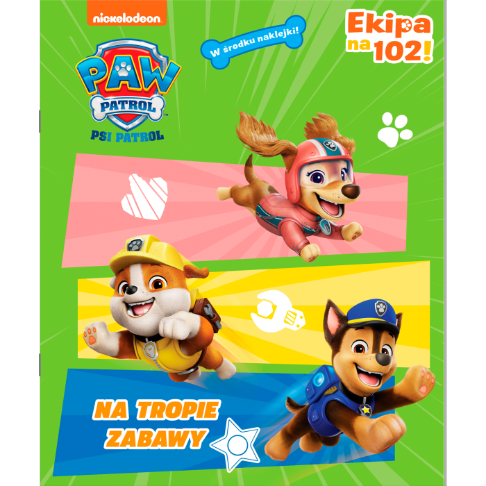 Na tropie zabawy! Psi Patrol. Activity z naklejkami | Polska Półka
