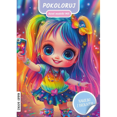 Pokoloruj dzień modelki Mili | Polska Półka