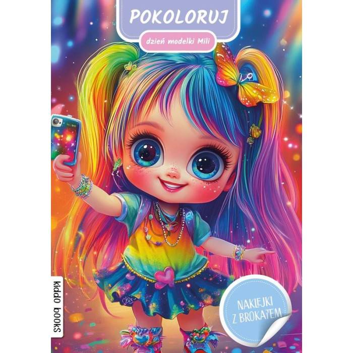 Pokoloruj dzień modelki Mili | Polska Półka