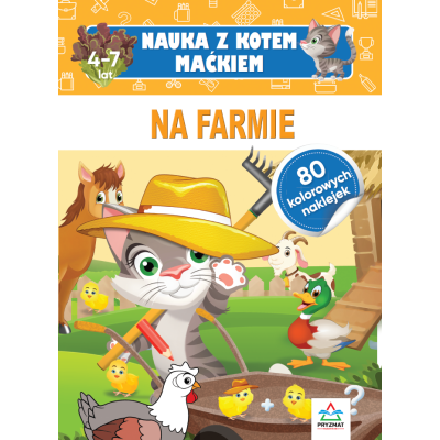Na farmie. Nauka z kotem Maćkiem | Polska Półka