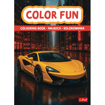 Auta. Kolorowanka. Malbuch. Colouring book | Polska Półka