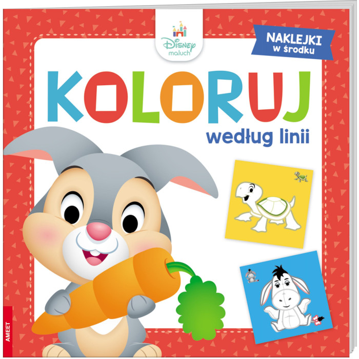 Disney Maluch koloruj według linii COLN-9201 | Polska Półka