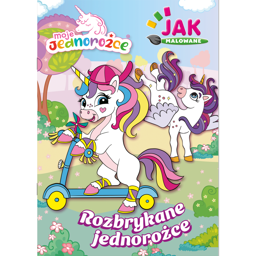 Rozbrykane jednorożce. Moje Jednorożce. Jak malowane | Polska Półka