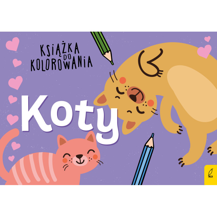 Koty. Książka do kolorowania | Polska Półka