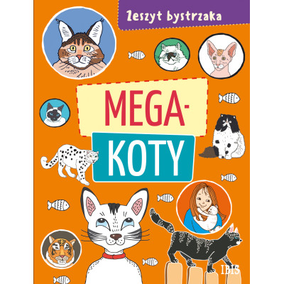 Mega koty. Zeszyt bystrzaka | Polska Półka