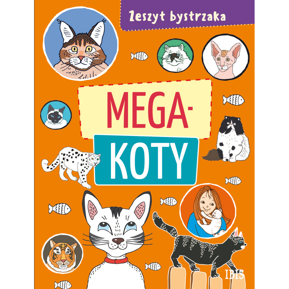Mega koty. Zeszyt bystrzaka | Polska Półka