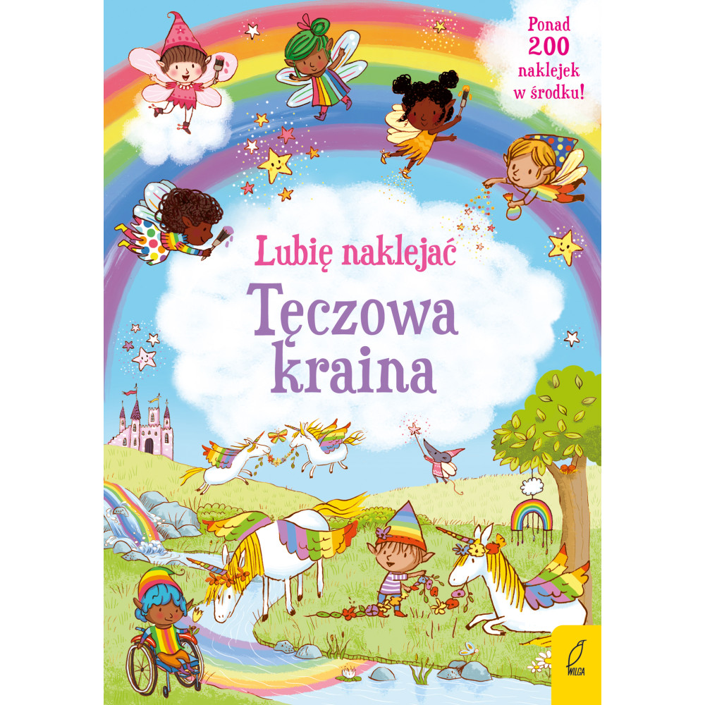 Tęczowa kraina. Lubię naklejać | Polska Półka