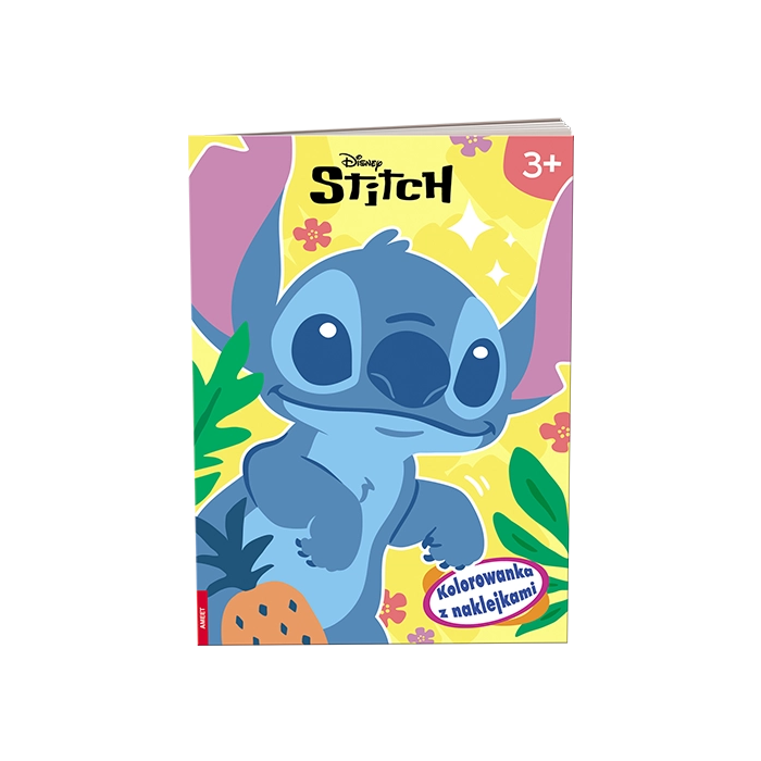 Disney Stich Kolorowanka z naklejkami NA-9141 | Polska Półka