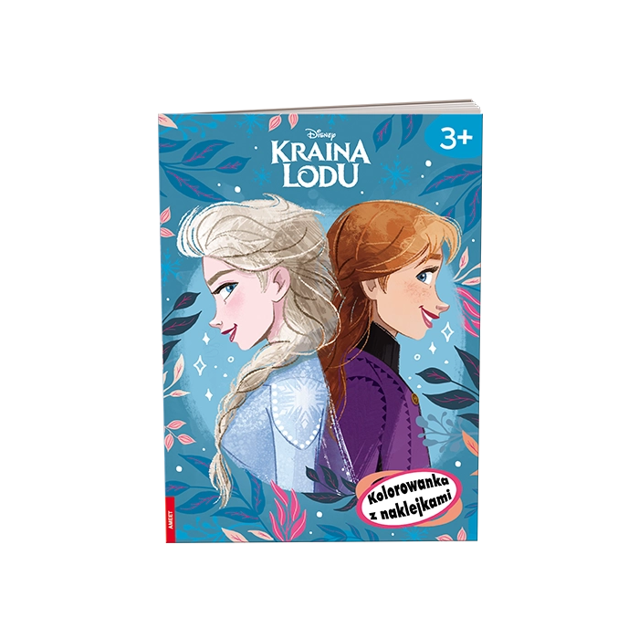 Disney Kraina Lodu Kolorowanka z naklejkami NA-9143 | Polska Półka