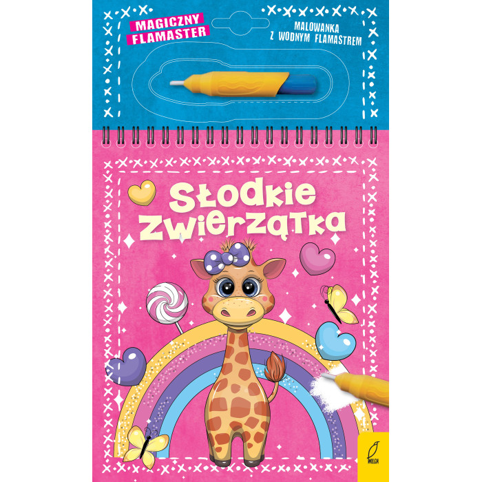 Słodkie zwierzątka. Magiczny flamaster | Polska Półka