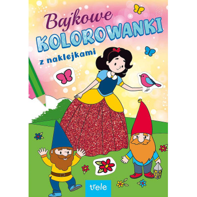 Bajkowe kolorowanki. Bajkowe postaci | Polska Półka