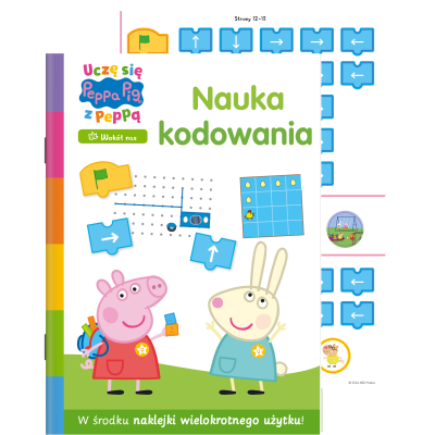 Nauka kodowania. Świnka Peppa. Uczę się z Peppą | Polska Półka