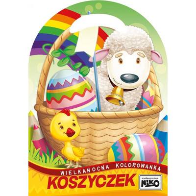 Koszyczek. Wielkanocna kolorowanka | Polska Półka