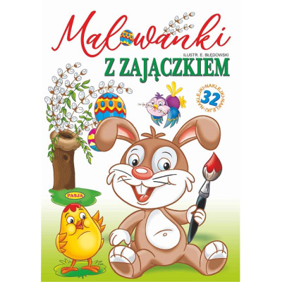 Malowanki z zajączkiem | Polska Półka