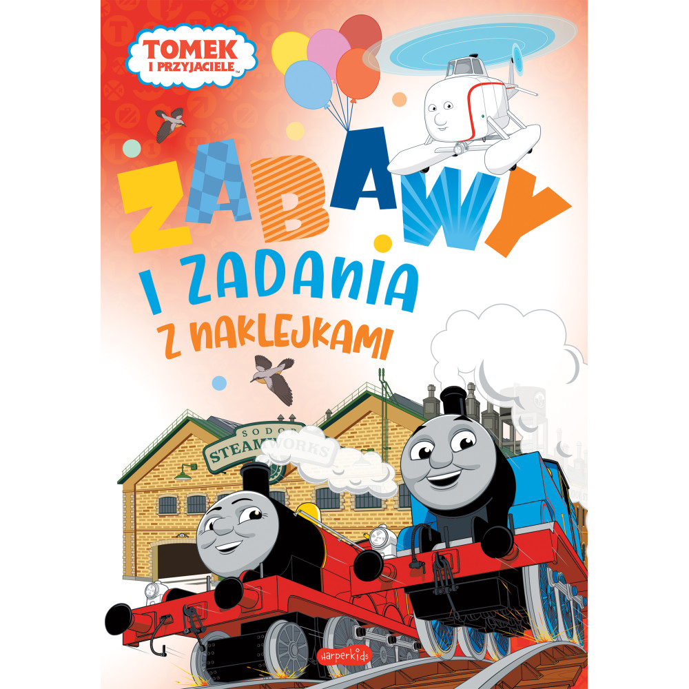 Tomek i przyjaciele. Zabawy i zadania z naklejkami | Polska Półka
