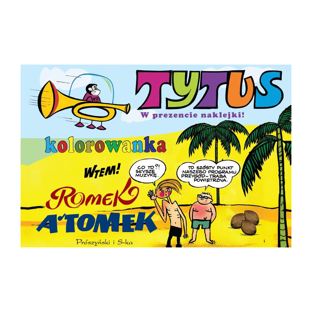 Tytus, Romek i A'Tomek. Kolorowanka 5 | Polska Półka