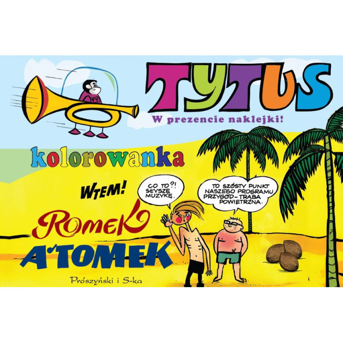 Tytus, Romek i A'Tomek. Kolorowanka 5 | Polska Półka