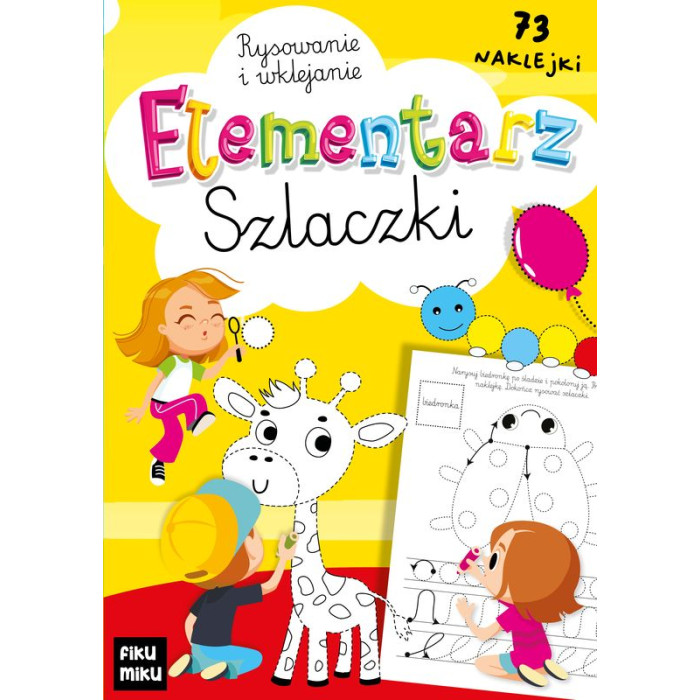 Elementarz szlaczki. Rysowanie i wklejanie | Polska Półka