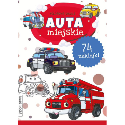 Auta miejskie. Kolorowe chwile | Polska Półka
