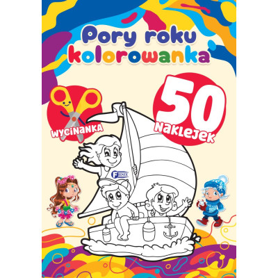 Pory roku. Kolorowanka | Polska Półka