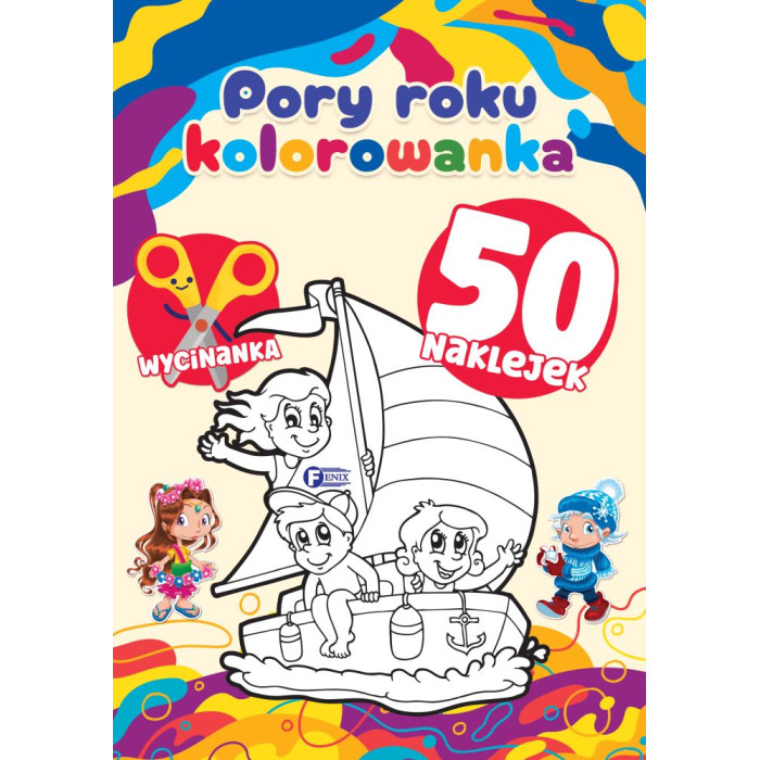 Pory roku. Kolorowanka | Polska Półka