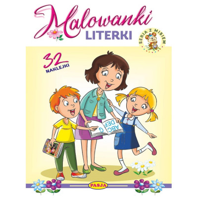 Literki. Malowanki. Seria z misiem | Polska Półka