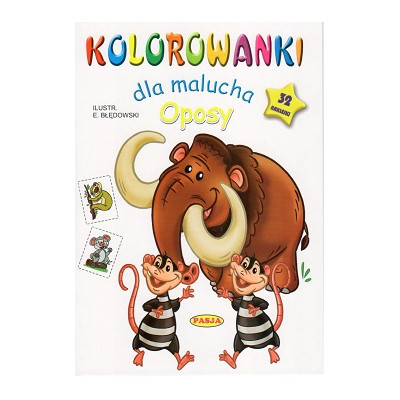 Oposy kolorowanki dla malucha | Polska Półka