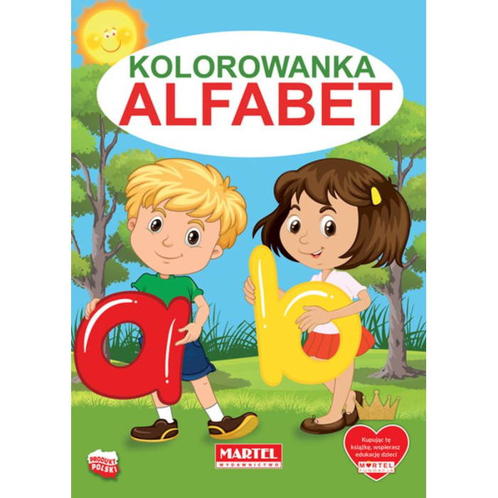 Alfabet. Kolorowanka | Polska Półka