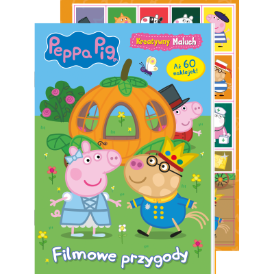 Filmowe przygody. Świnka Peppa. Kreatywny Maluch | Polska Półka