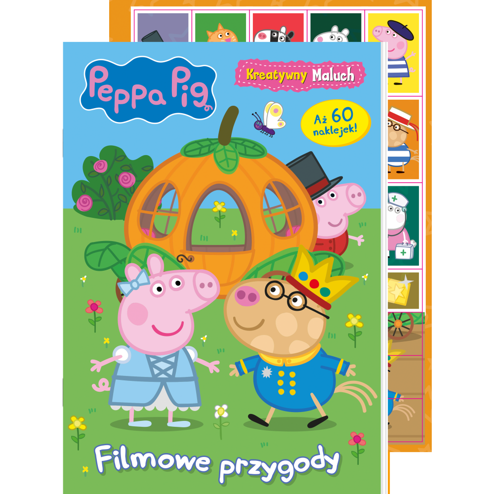 Filmowe przygody. Świnka Peppa. Kreatywny Maluch | Polska Półka