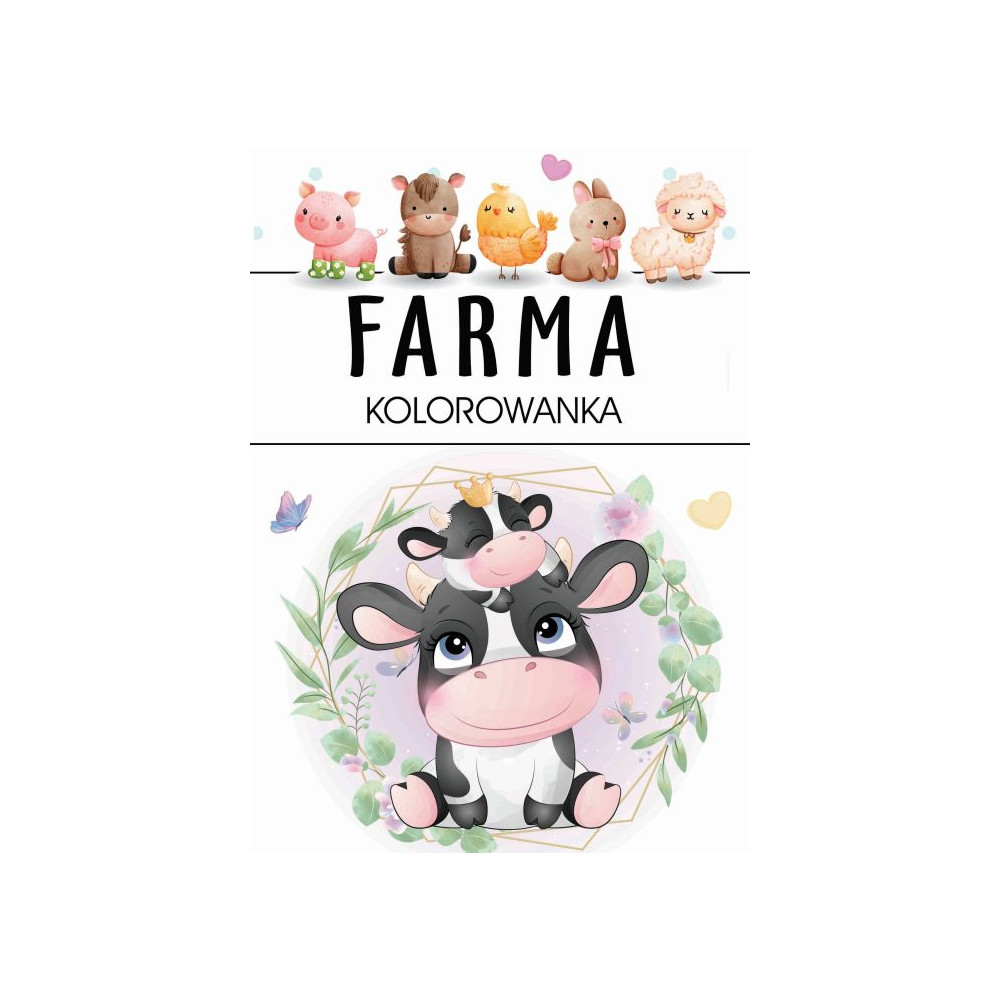 Farma. Kolorowanka | Polska Półka