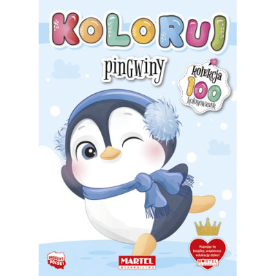 Pingwiny. Koloruj | Polska Półka