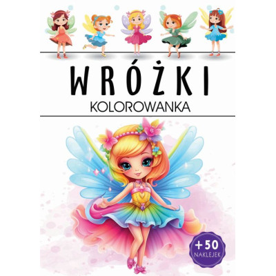 Wróżki. Kolorowanka | Polska Półka